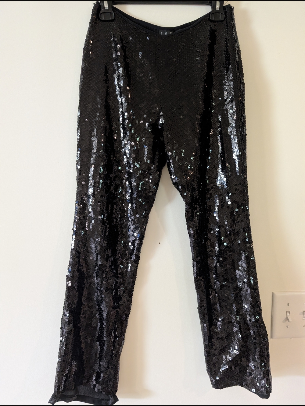 INC International Concepts Black Sequin Pants